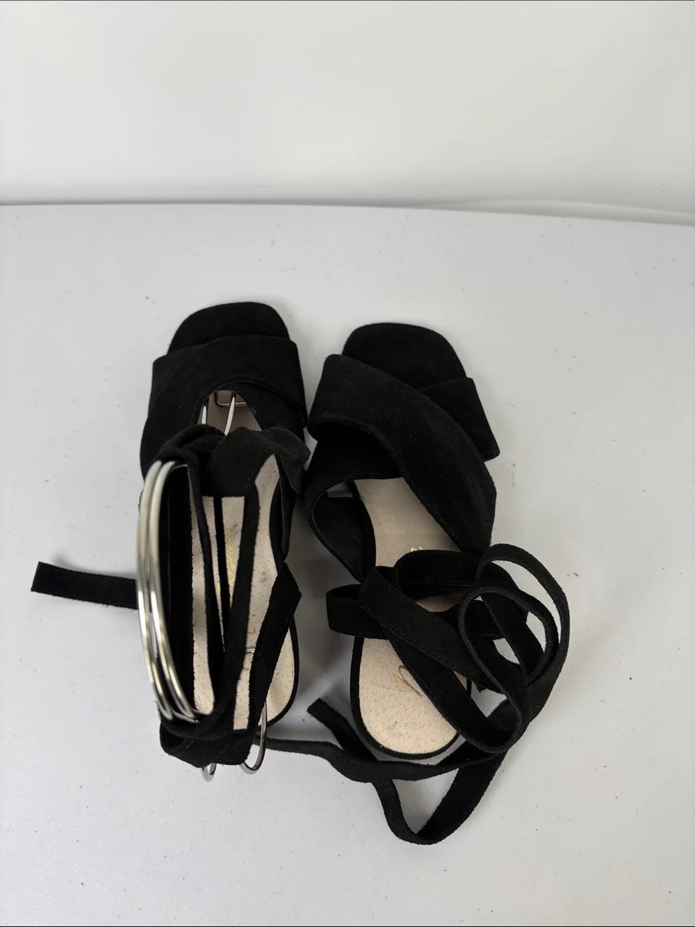 Matisse black suede